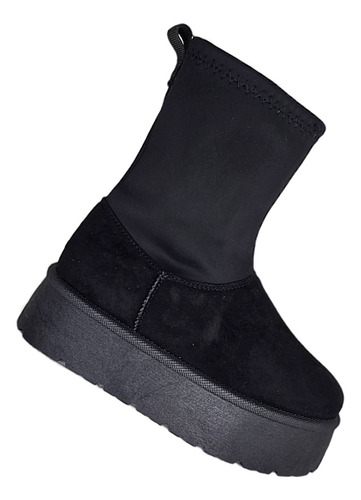 Botas Con Plataforma Para Invierno Calentitas De Mujer