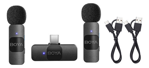 Micrófono Lavalier Inalámbrico By-v20 Para Transmisión En Vi