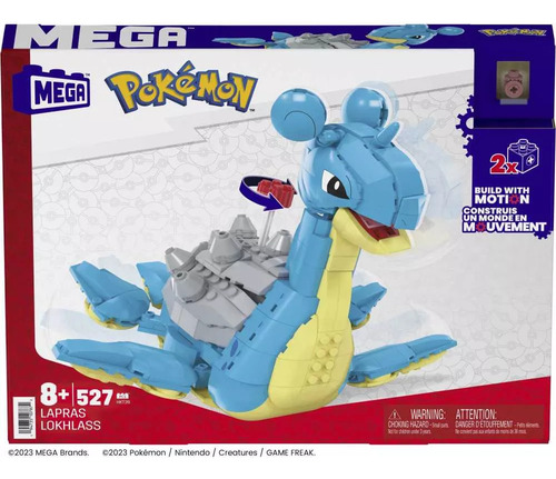 Lapras 502pzas Pokemon Mega Construx