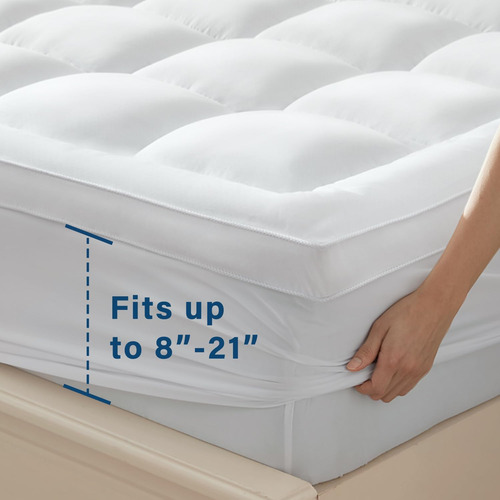 Anluoer Matchtress Topper Queen For Back Dolor, Memory Foam
