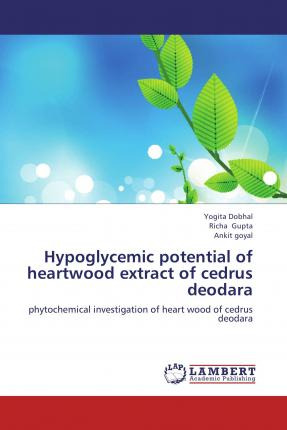 Libro Hypoglycemic Potential Of Heartwood Extract Of Cedr...