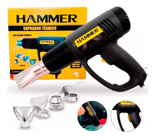 Soprador Térmico Profissional 220v Hammer