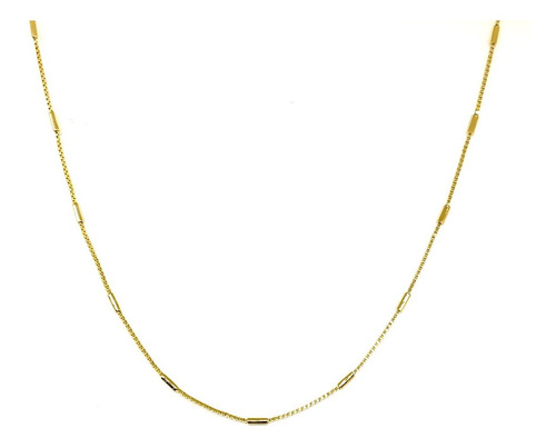 Colla Choker Anastacia Tubos Enchapado Oro 18k