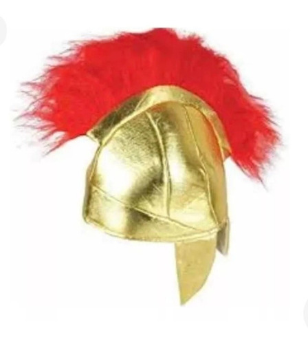 Casco Romano Cotillón Gorro Disfraz Guerrero Gladiadores