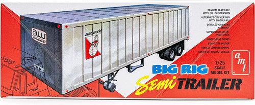 Amt Big Rig Semirremolque A Escala 1:25 Kit De Modelo