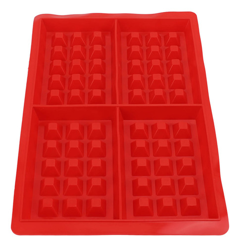 Molde De Waffles De Silicona Segura Y Fácil De Desmoldar