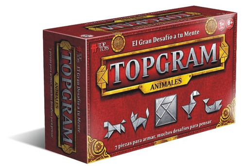 Topgram Animales Juego De Mesa Original Top Toys