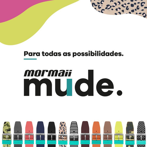 Relógio Mormaii Mude Masculino Feminino Digital + Pulseira
