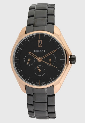 Relógio Feminino Orient Black Rose Original - Ftssm038 P2px