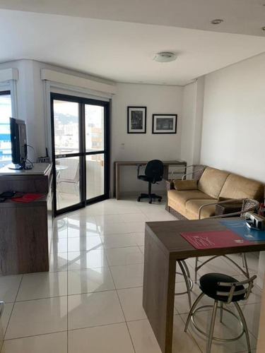 Flat Para Alugar, 43 M² Por R$ 4.000,00/mês - Boqueirão - Santos/sp - Fl0020