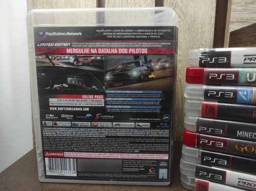 Jogo Need For Speed Shift 2 Unleashed L. Ed. Ps3 - M Física (Usado)
