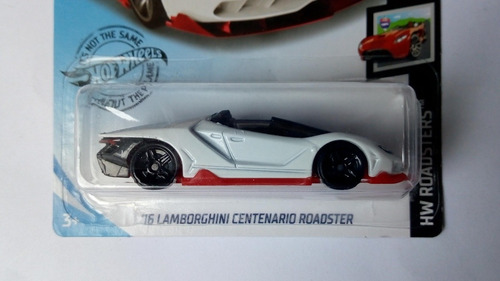 Hot Wheels 16 Lamborghini Centenario Roadster Hw Exotics