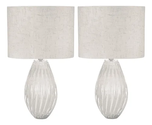 comprar Par De Abajures Para Quarto Cristal Murano Dublin G Labone