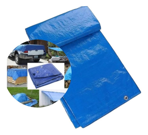 Lona Cobertor Multiuso Funda Impermeable Carpa 4x5 Metros