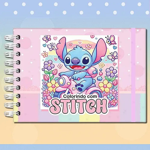 Libro Para Colorear De 50 Hojas De Stitch Notes
