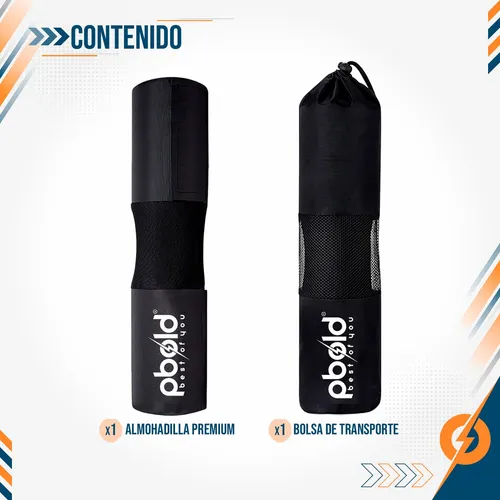 Almohadilla Para Barra De Gimnasio Protector Espuma Pbold