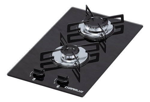 Fogão Cooktop 2 Bocas Ultra Chama Chamalux