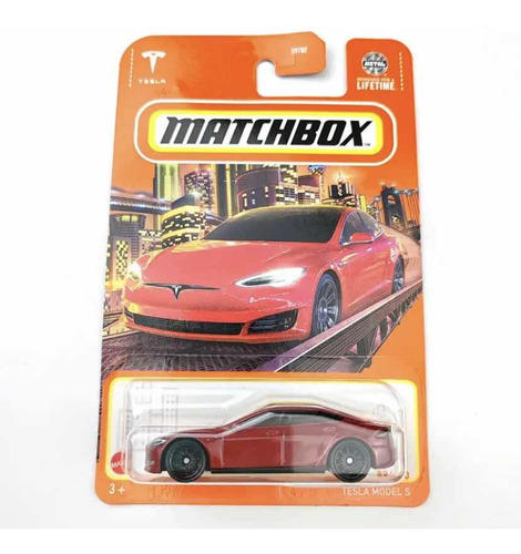 Tesla Model S Matchbox Escala 1/64