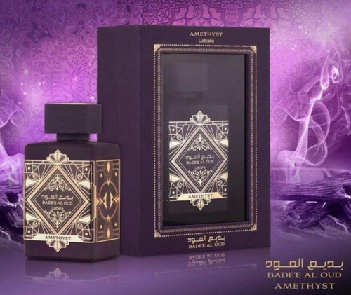 Perfume Bade´e Al Oud Amethyst 100ml - Eau De Parfum Lattafa