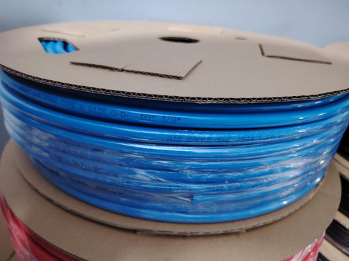 10mts Mmd Tubing De Nylon 3/8 Azul Doble Capa
