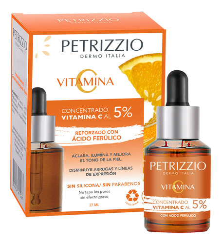 Sérum Concentrado Vitamina C Al 5% | Petrizzio