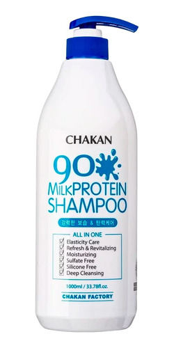 Shampoo De Leche Milk Protein 90% Shampoo- Chakan Factory