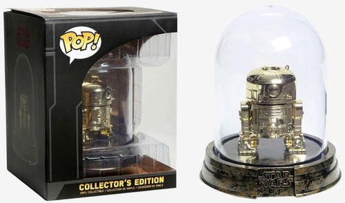 Pop Star Wars R2 D2 De Oro Colector S Edición Tema Can...