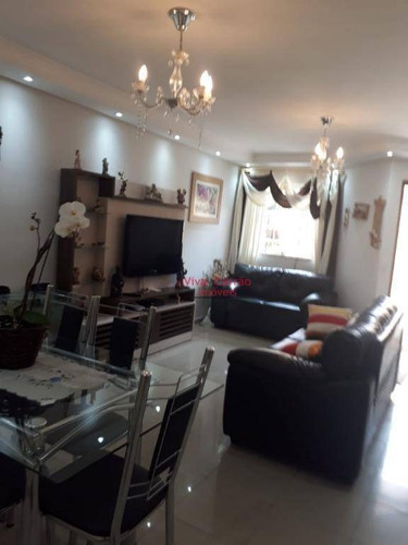 Sobrado Em Condomínio Fechado Com 3 Dormitórios ( 1 Suíte ), 3 Vagas À Venda, 92 M² Por R$ 750.000 - Mooca - São Paulo/sp - So0234