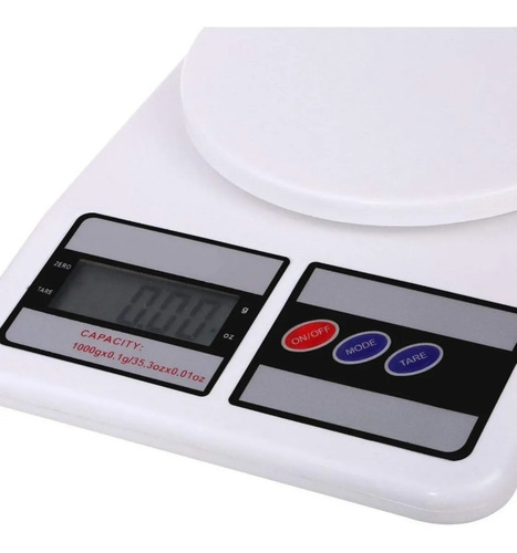Imagen 4 de 5 de 5bascula Digital Gramera De Cocina Pesa De 1 Gramo A 10 Kilo