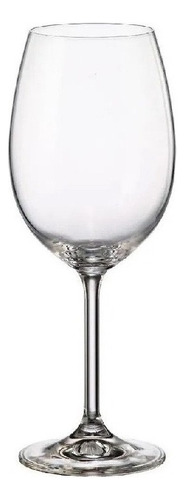 Juego De Copas Vino Cristal Bohemia Gastro 480ml X 6