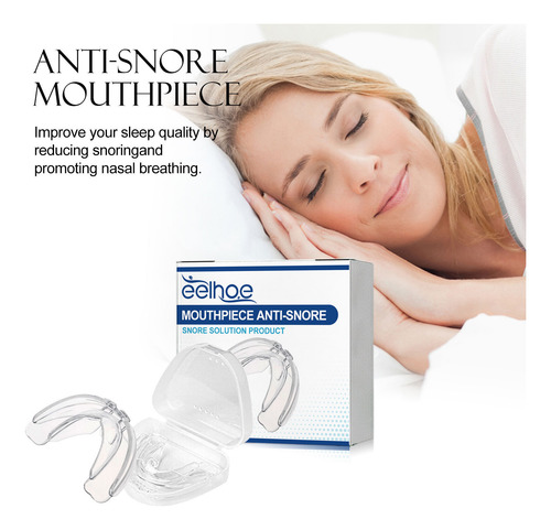 Dientes Antironquidos Rechinando Tirantes Ajustables Pc+eva1