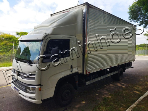 Vw 11-180, Ano 2023, Baú De Alumínio, Piso Chapa