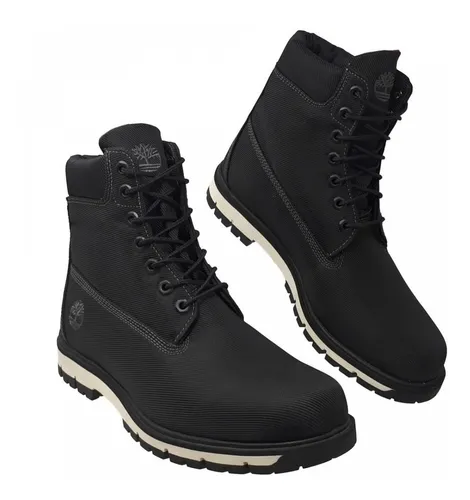 Timberland Negra Para Hombre Radford A1mf Lona Canvas Botas