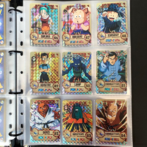 54 Cartas De Dragon Ball Goku Pequeño Todas Foil Completa