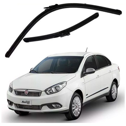 Kit Palheta Limpador Parabrisa Fiat Grand Siena 2012 A Atual