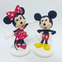 Comprar Adorno Torta Minnie Mickey Porcelana Fria 
