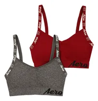Comprar Pack X 2 Top Deportivos Para Mujer Con Logo Aéropostale