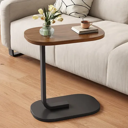 Mesa Apoio De Canto Lateral Notebook Café Suporte Sofá Cama