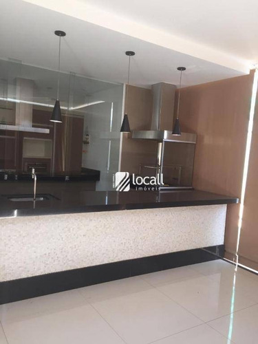 Imagem 1 de 26 de Casa Com 3 Dormitórios Para Alugar, 250 M² Por R$ 12.000,00/mês - Residencial Eco Village I - São José Do Rio Preto/sp - Ca2140