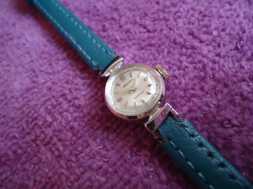 Seiko Micro Reloj Vintage Retro Para Dama Japan
