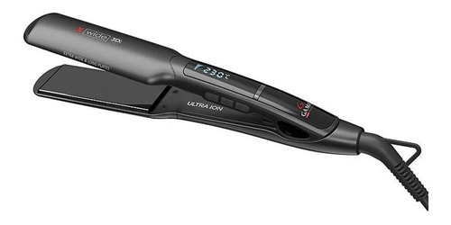 Imagen 1 de 3 de Plancha de cabello GA.MA Italy X-Wide 3D Titanio negra 110V/240V