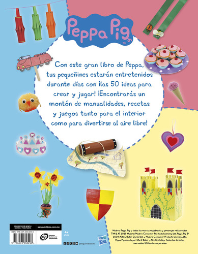Peppa Pig. Cuaderno De Actividades - 50 Ideas Para Crear Y Jugar Con Peppa