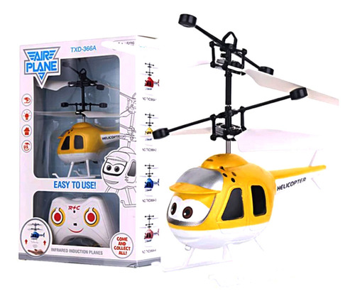 Helicóptero Infantil C/ Sensor Luz Mini Drone C/ Controle