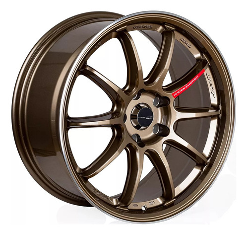 Llantas 18x8.5 5x114.3 Et40 Work Bz(lip) 6008 (set 4 Llantas