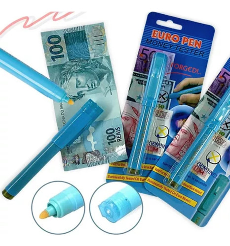 Lápiz Detector De Billetes En Blister
