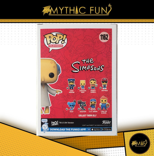 Funko Pop The Simpsons - Glowing Mr. Burns 1162 (Usado)