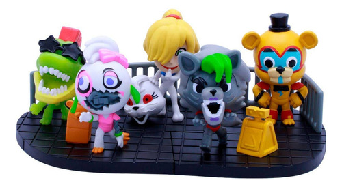 Boneco Five Night At Freddy's Montável Sortido Serie 3 Fnaf