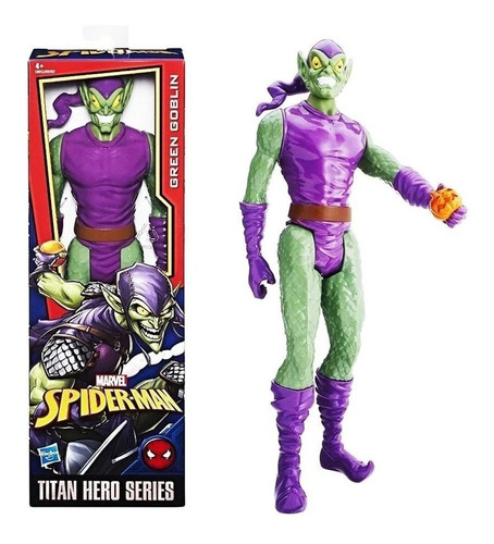 Figura De Acción Hasbro Titan Hero Villanos - Grenn Goblin