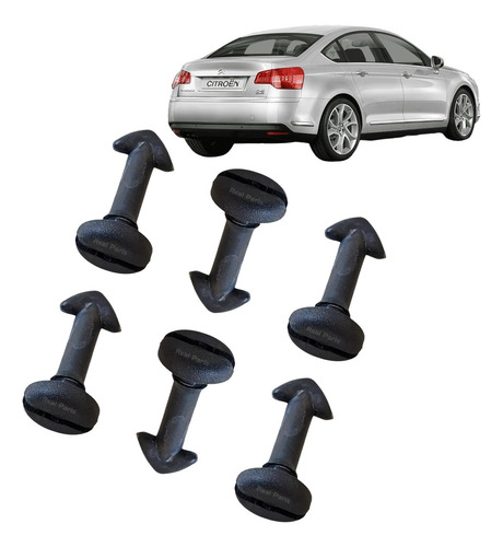Kit 6 Trava Plástica Tampa Cabeçote 307 Xsara Picasso 2.0
