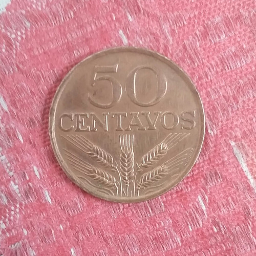 Moneda De 50 Centavos Año 1977